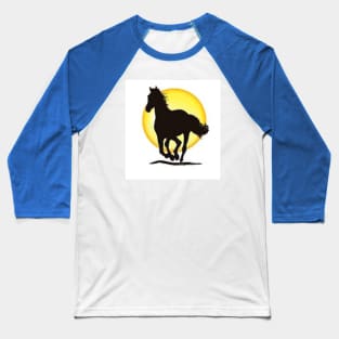 Sunshine Horses Logo Baseball T-Shirt